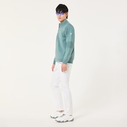 Skull LS Sweater Mock Shirt 2.0 - Pacific
