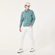 Skull LS Sweater Mock Shirt 2.0 - Pacific