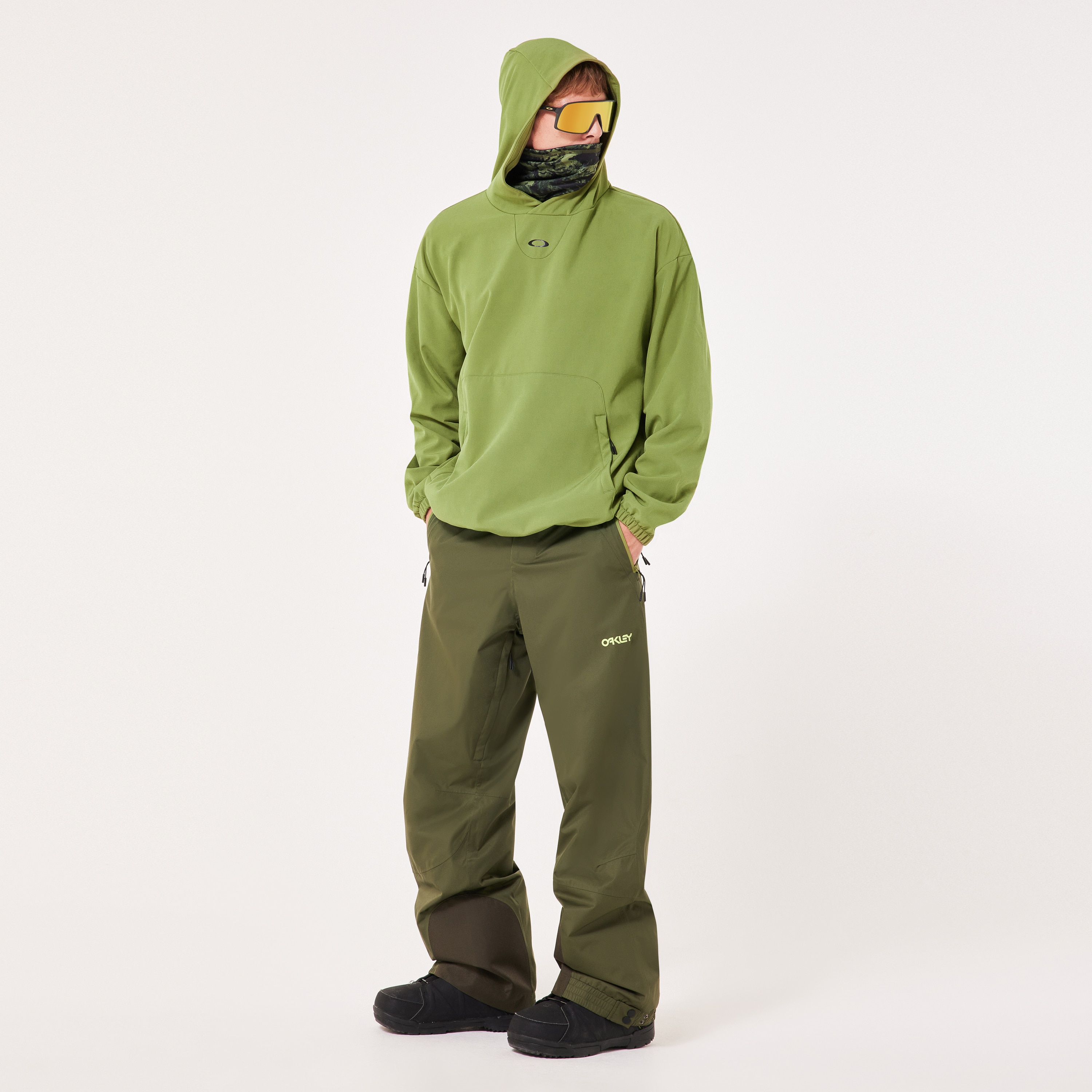 【OAKLEY】OAKLEY SOLAR RAIL SOFTSHELL HOODIE Oakley Solar Rail Softshell Hoodie - Fern | Oakley® US
