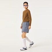 Elevate Tubular Puff Skirt - Blue Tar