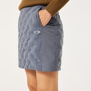 Elevate Tubular Puff Skirt - Blue Tar