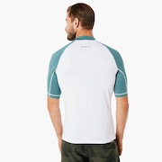 Rashguard Tee Short Sleeve - White
