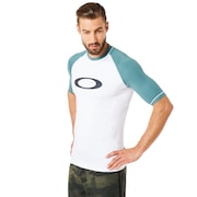 Rashguard Tee Short Sleeve - White
