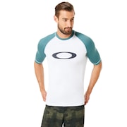 Rashguard Tee Short Sleeve - White
