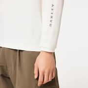 New Retro L/S Tee 1.7 - Arctic White