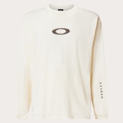 New Retro L/S Tee 1.7 - Arctic White