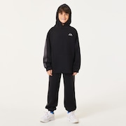 Ytr Qd Fleece Hazard Hoody 10.0 - Blackout