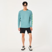 Slant Logo Print L/S Tee 12.0