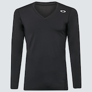 Technical Base Layer LS V Neck - Blackout