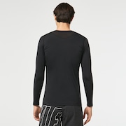 Technical Base Layer LS V Neck - Blackout