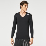 Technical Base Layer LS V Neck - Blackout