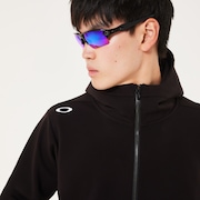 Skull Versatile Zip Hoodie 5.0 - Blackout