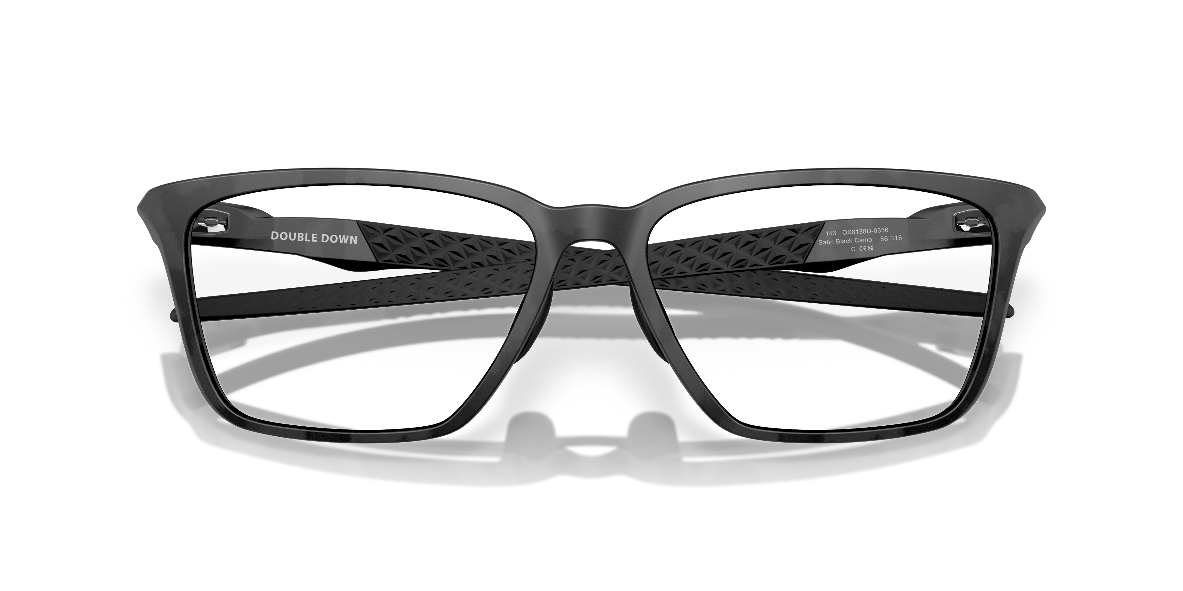Double Down Satin Black Eyeglasses | Oakley® US