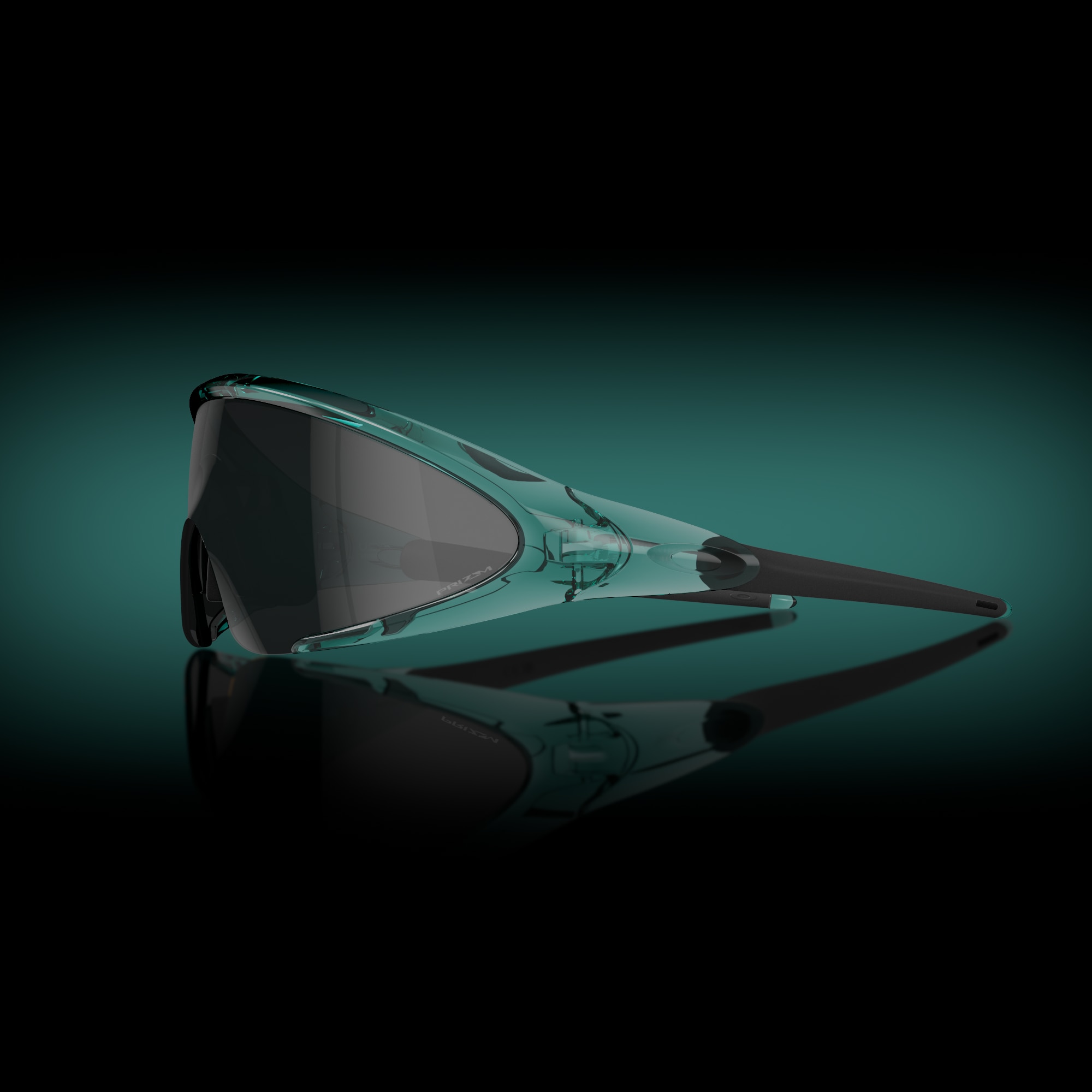 ぱ*る様 OAKLEY  Ellipse Solar Rail Swea Oakley Ellipse Prizm Grey Lenses, Matte Black Frame