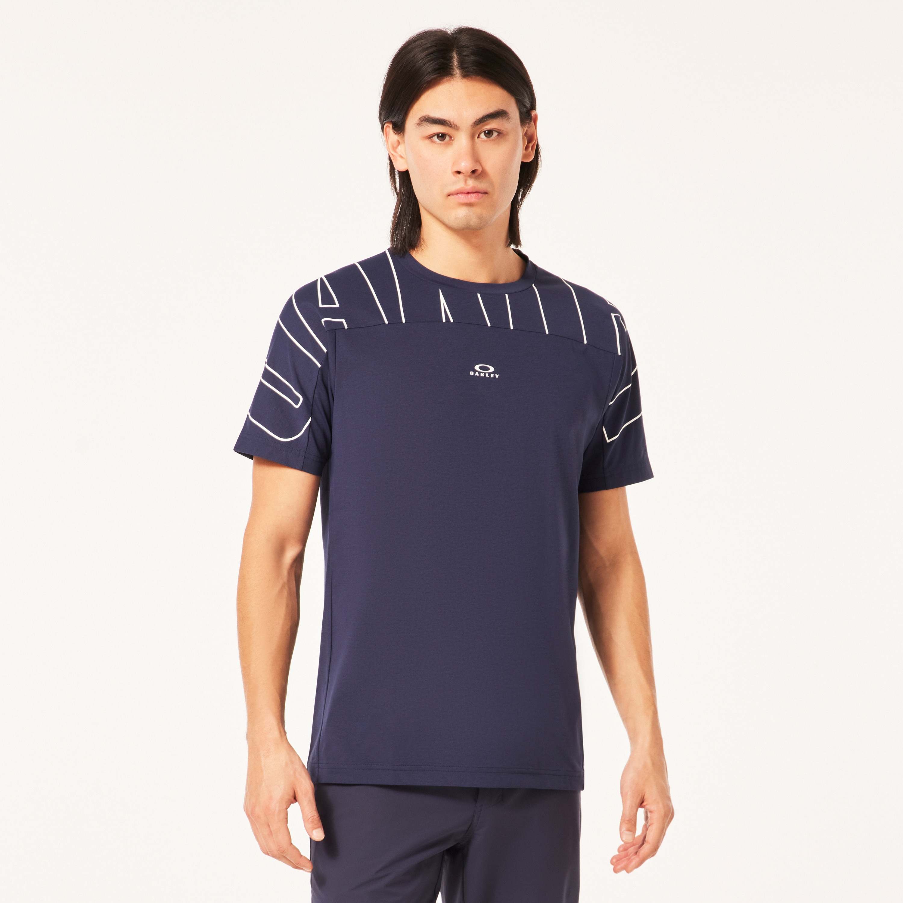 OAKLEY(オークリー) Enhance SS Crew 8.7.05 シャツ 457496JP(Blackout)ＸＬ オークリー OAKLEY メンズ 半袖機能Tシャツ ENHANCE TECH COLD SS
