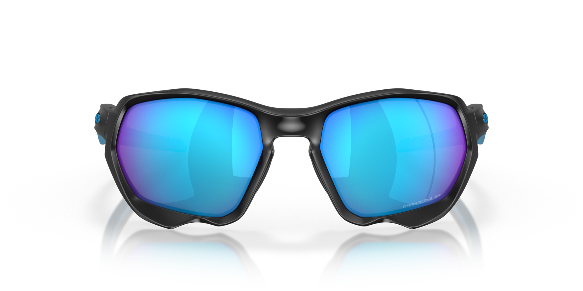 Plazma Prizm Sapphire Polarized Lenses, Matte Black Frame Sunglasses ...
