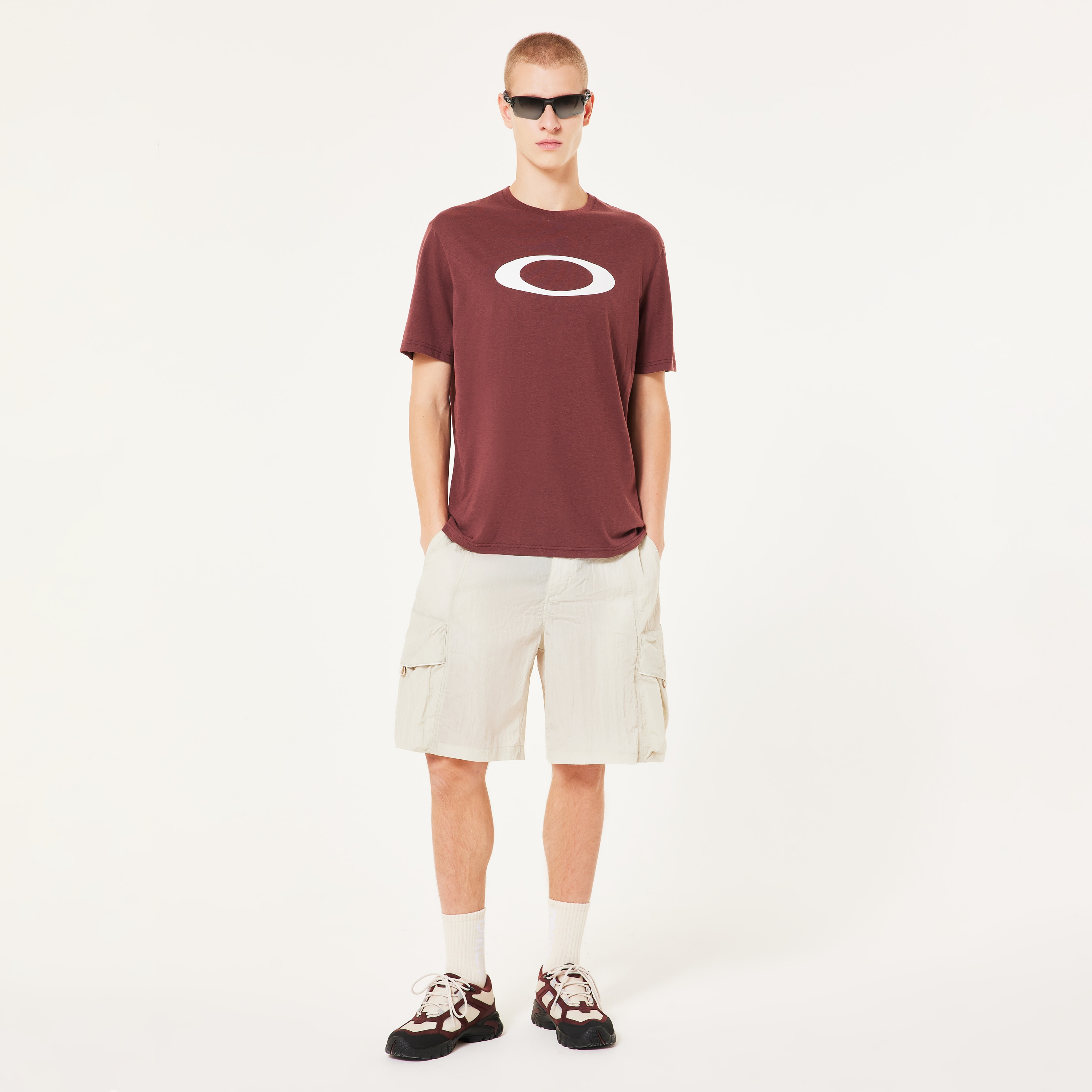 Tシャツ・カットソー OAKLEY Men T Shirts FOA406854 100 White 31QE+v47QkL.jpg