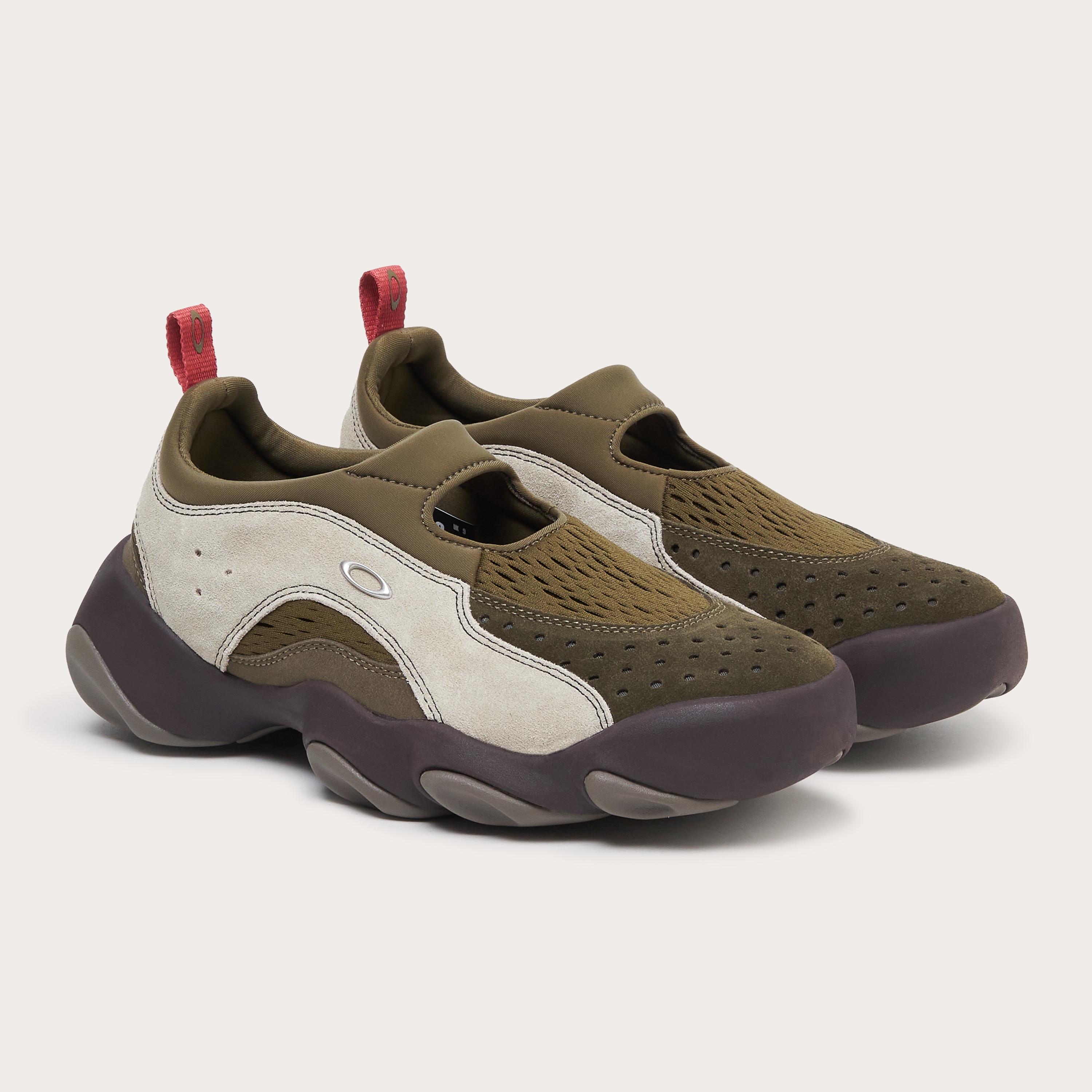 Oakley Oakley Factory Team Flesh Sandal - Stone/Olive - FOF100498