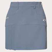 Elevate Thin Line Pleats Skirt - Blue Mirage