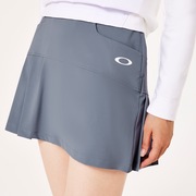 Elevate Thin Line Pleats Skirt - Blue Mirage