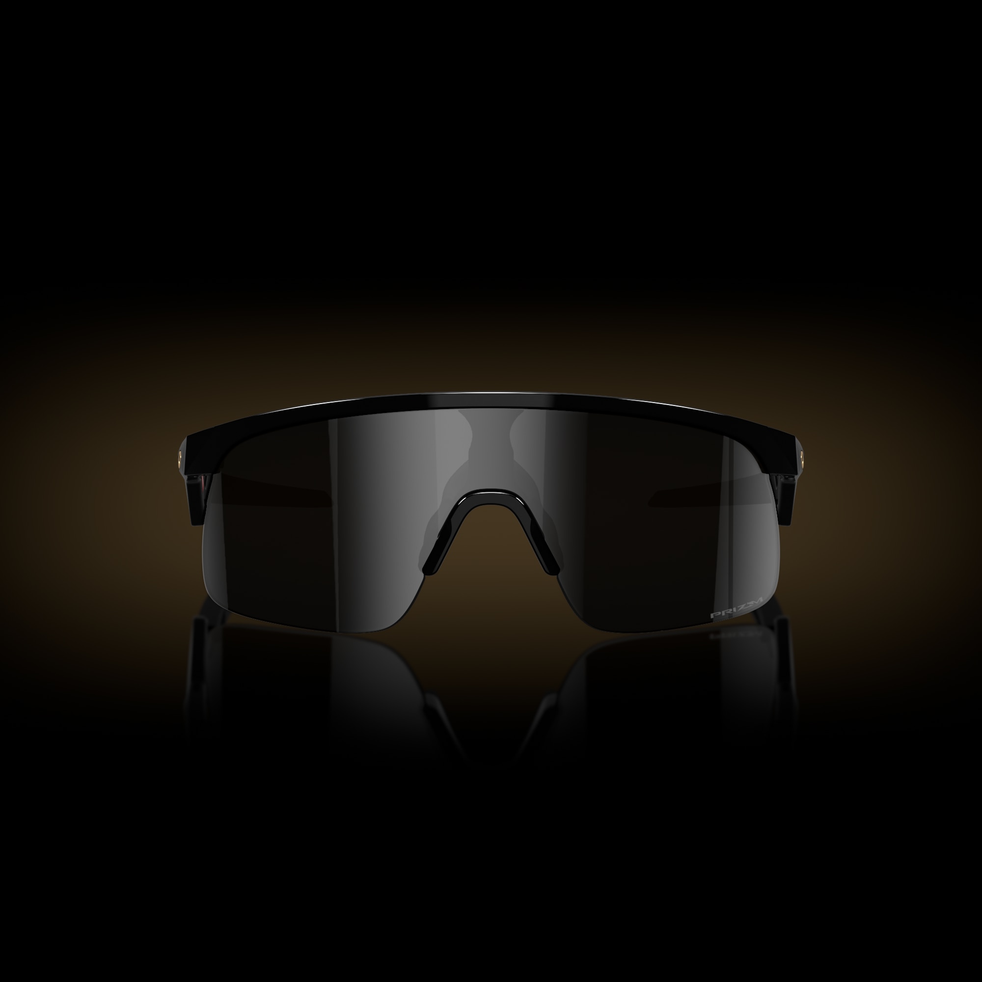 Oakley RESISTOR サングラス youthfit Resistor (Youth Fit) Prizm Grey Lenses, Polished Black Frame