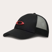 Pitch Black/Flame Red