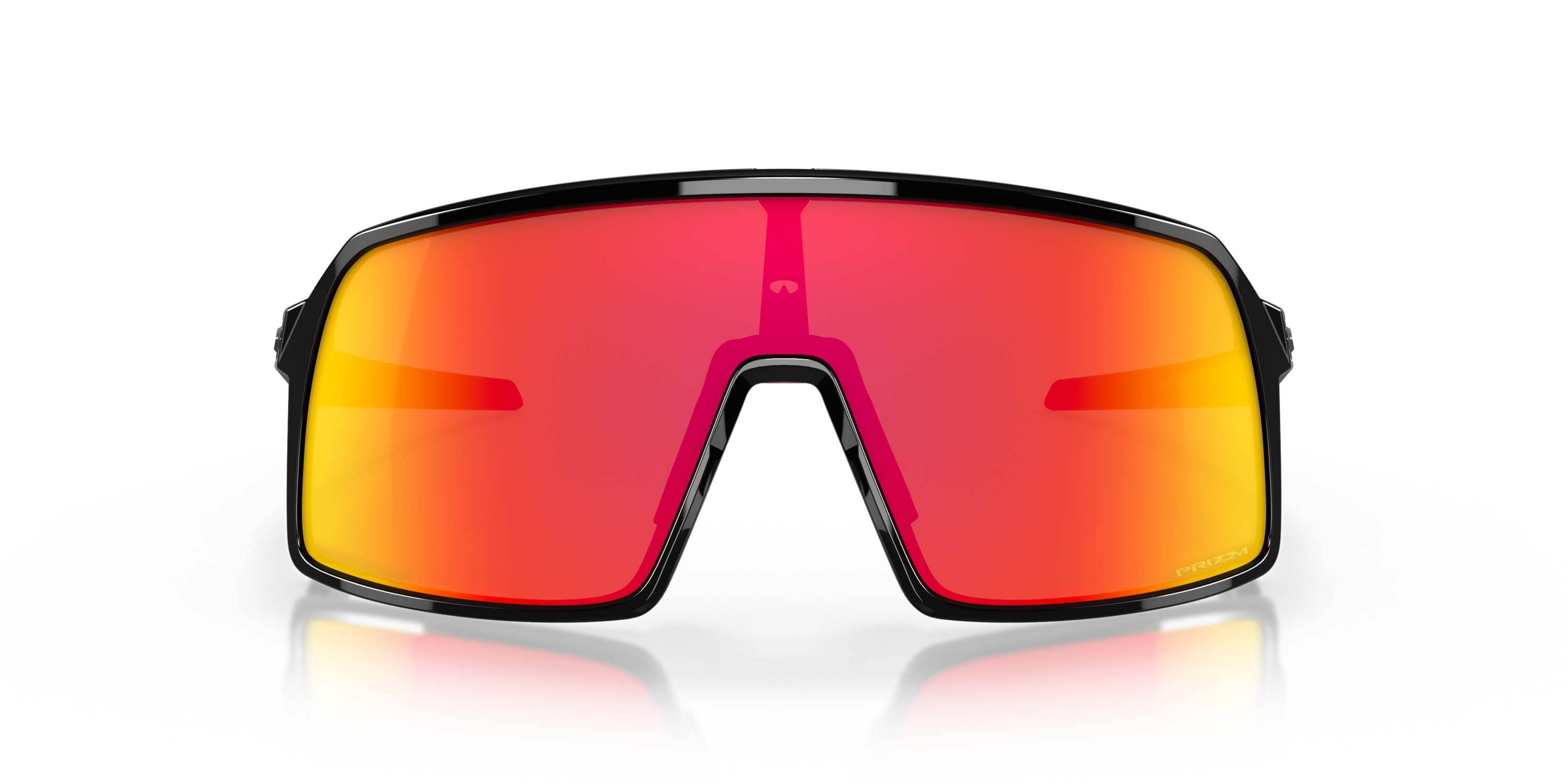 Ruby Lens Oakley Sutro S Sunglasses with Polished Black Frame and Prizm Ruby ...