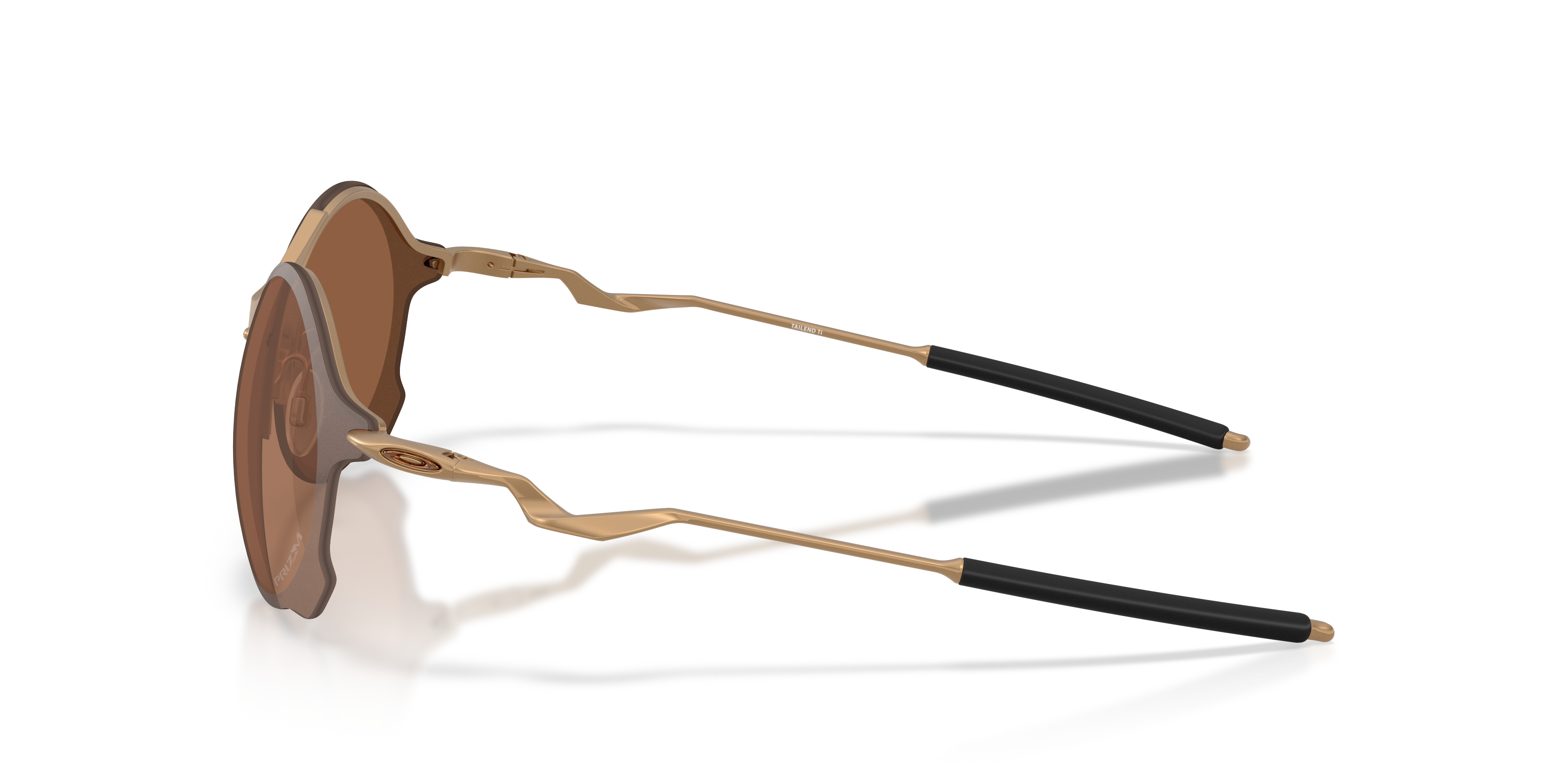 Tailend TI Prizm Grey Lenses, Satin Carbon Frame Sunglasses