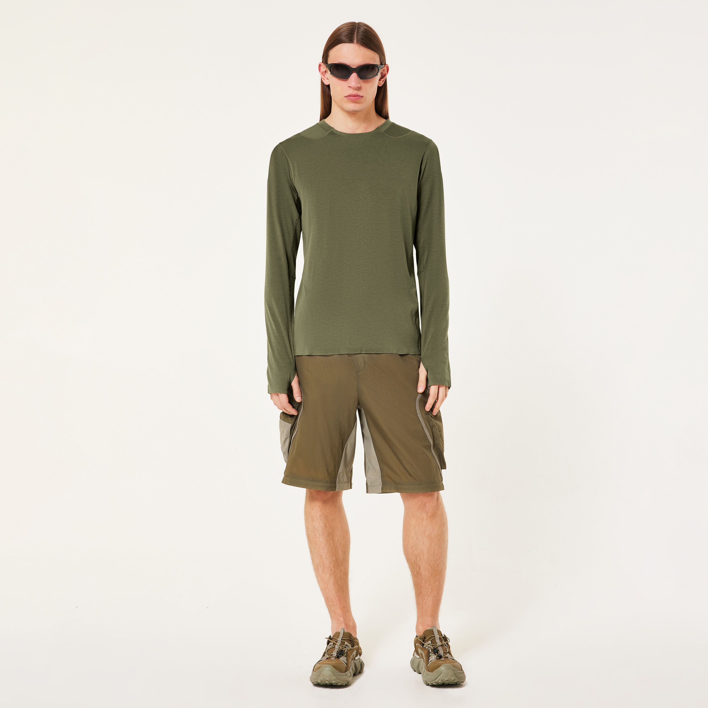 Oakley Latitude Flight Shell Tee In Green