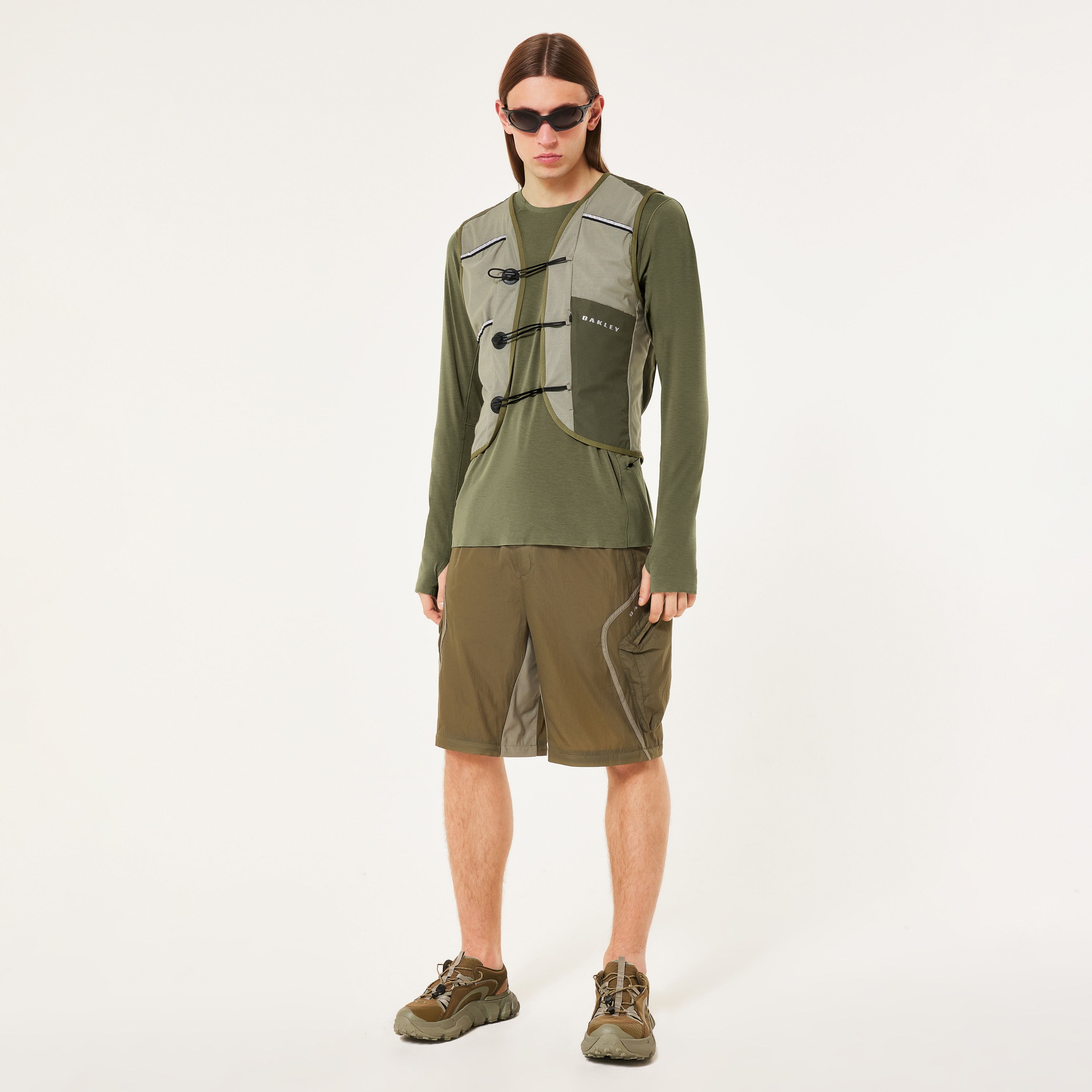Oakley Latitude Flight Shell Tee - Boulder Green | Oakley® US