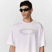 Camiseta Oakley Stretch Ellipse Logo - White