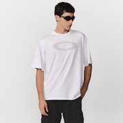 Camiseta Oakley Stretch Ellipse Logo - White
