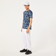 Slant Graphic Tee 12.0 - Blue Storm Print