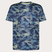 Slant Graphic Tee 12.0 - Blue Storm Print