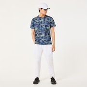 Slant Graphic Tee 12.0 - Blue Storm Print