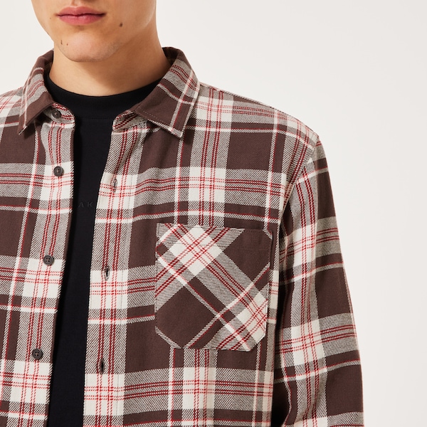 Podium Plaid Ls Flannel