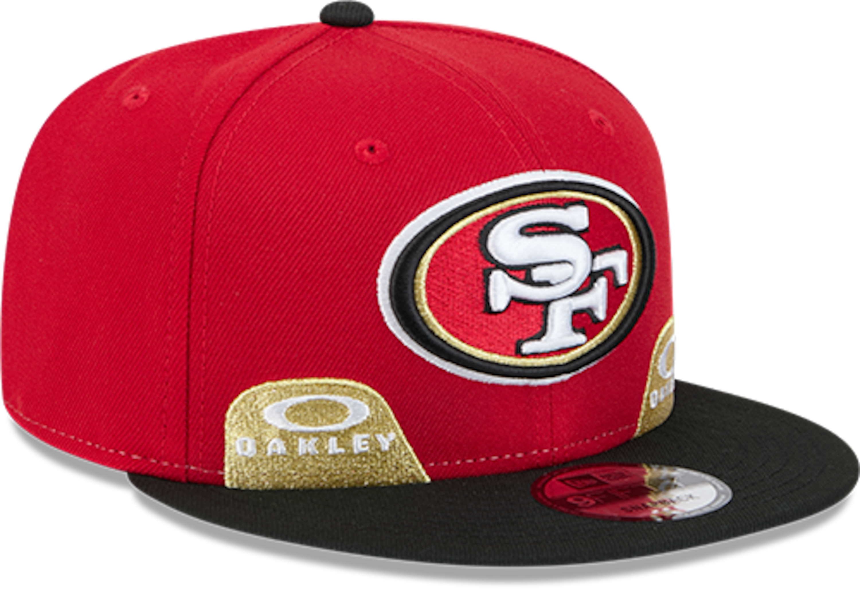 Oakley Oakley x San Francisco 49ers 9FIFTY Snapback - Red