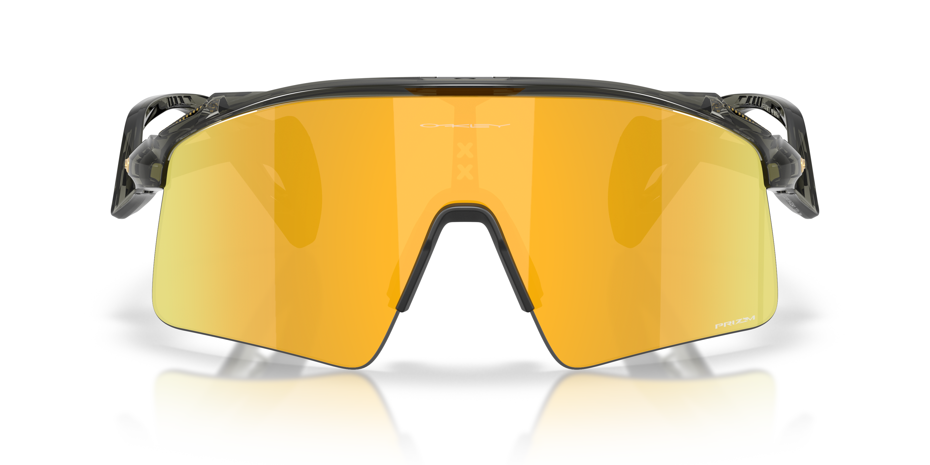 Stunt Wing Prizm Ruby Lenses, Matte Grey Smoke Frame Sunglasses
