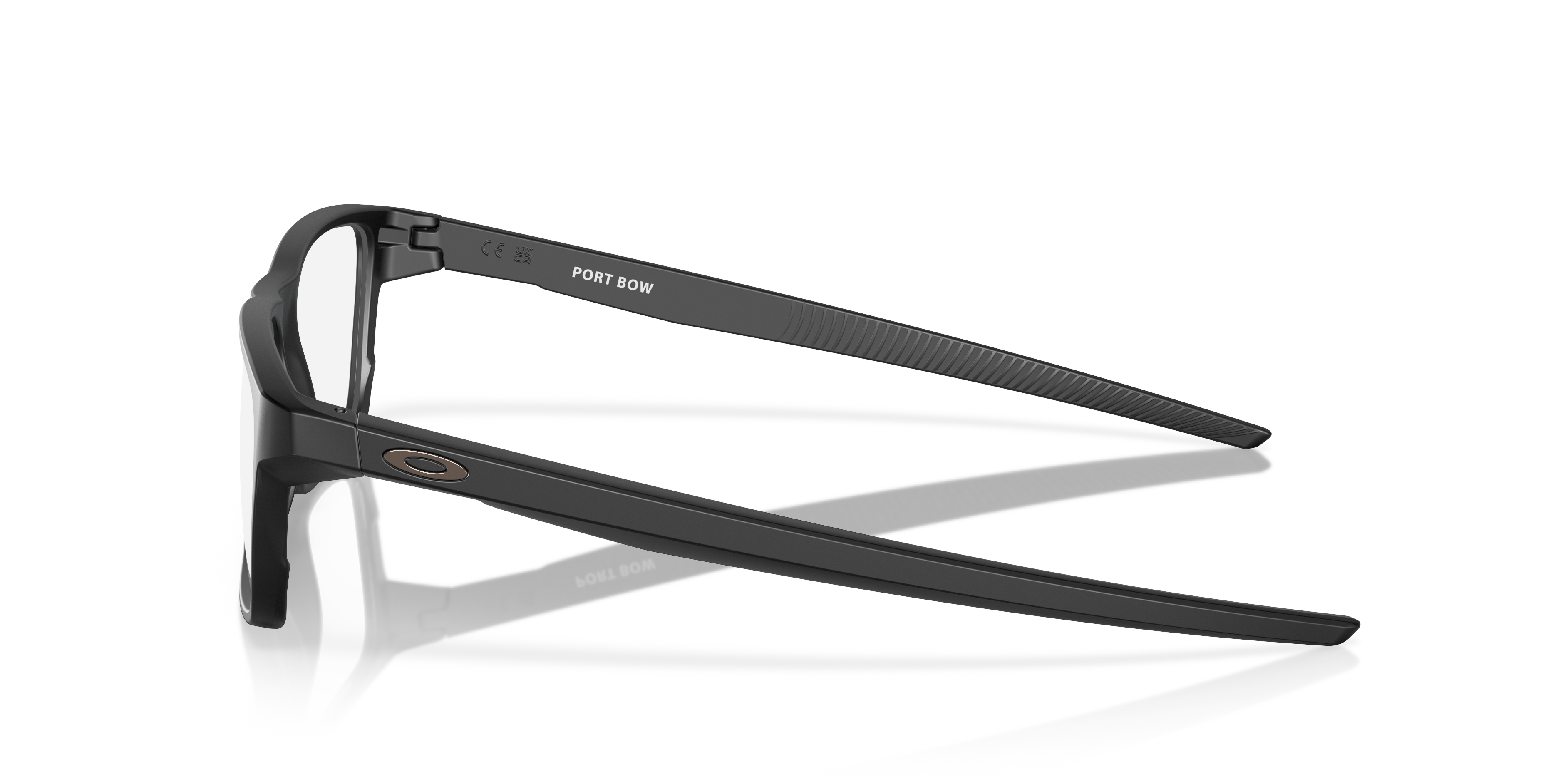 Port Bow Satin Black Eyeglasses | Oakley® US