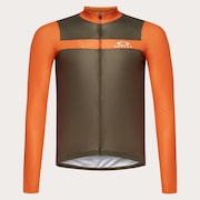 Icon Classic LS Jersey - New Dark Brush/orange