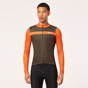 Icon Classic LS Jersey - New Dark Brush/orange