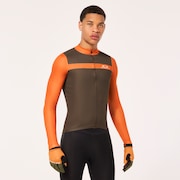 Icon Classic LS Jersey - New Dark Brush/orange