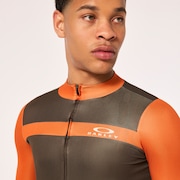 Icon Classic LS Jersey - New Dark Brush/orange