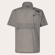 Skull S/S Airy Wind Jacket - Surplus Green