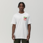 Oakley Wide Graphic Tee - Bone