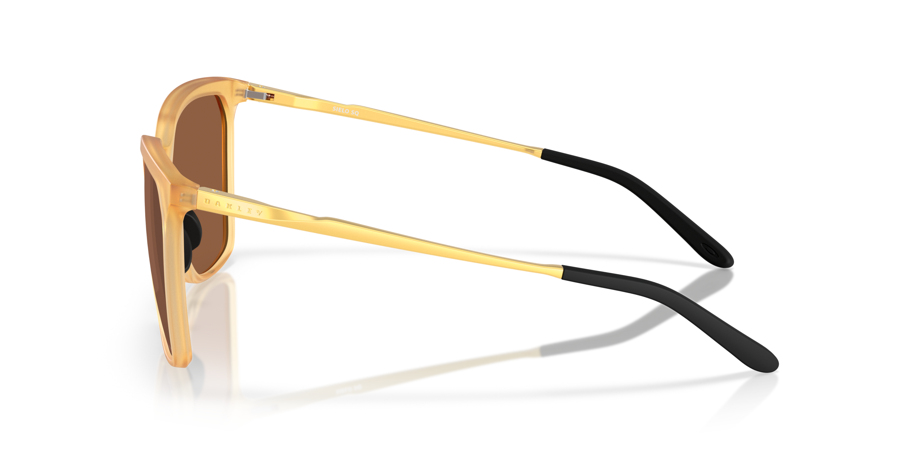 Sielo SQ Prizm Tungsten Lenses, Matte Transparent Light Curry Frame