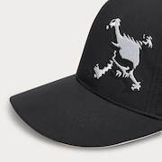 Skull Emb Cap Fa 24.0 - Blackout