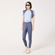 Radiant Essential Cropped Tee - Blue Fog