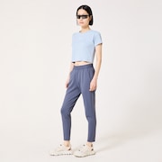 Radiant Essential Cropped Tee - Blue Fog