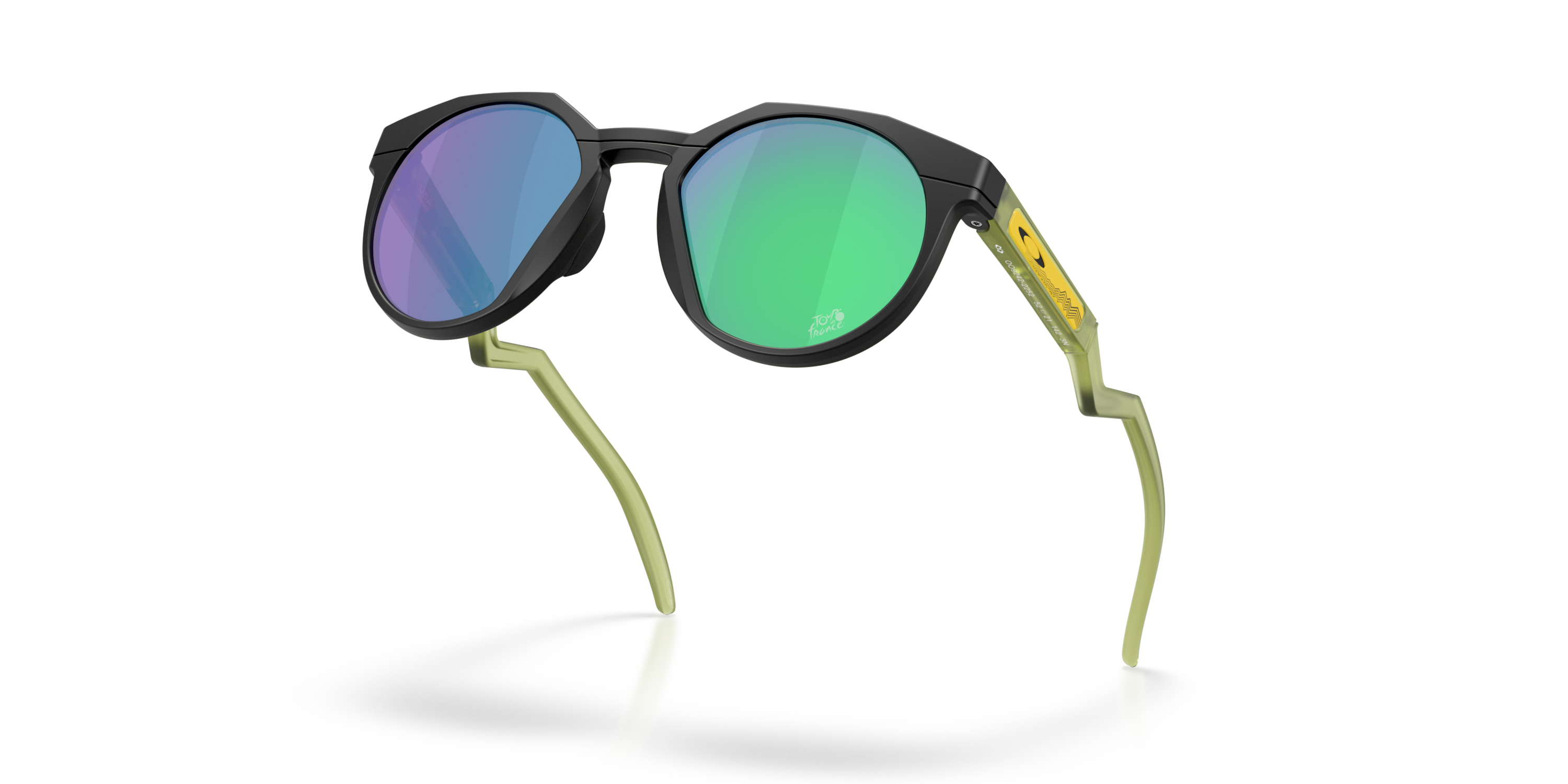 2026 Tour De France™ HSTN Prizm Jade Lenses, Matte Black Frame